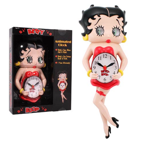 Betty Boop Animated Clock, Not Mint